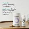 imageNutrafol Postpartum Hair Growth Supplements and Hair Serum Clinically Tested for Visible Thickness and Strength  1 Month Supply 17 Fl Oz Bottle