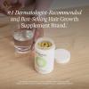 imageNutrafol Womens Hair Growth Supplements Ages 1844 Clinically Proven for Visibly Thicker and Stronger Hair in 36 Months Dermatologist Recommended  2 Month Supply 2 Refill Pouches