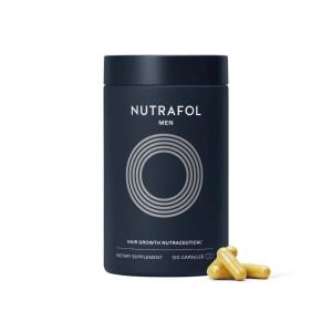 imageNutrafol Mens Hair Growth Supplements Clinically Tested for Visibly Thicker Hair and Scalp Coverage Dermatologist Recommended  1 Month Supply
