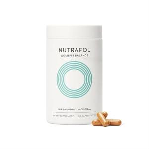 imageNutrafol Womens Balance Hair Growth Supplements Ages 45 and Up Clinically Proven for Visibly Thicker Hair and Scalp Coverage Dermatologist Recommended  1 Month Supply